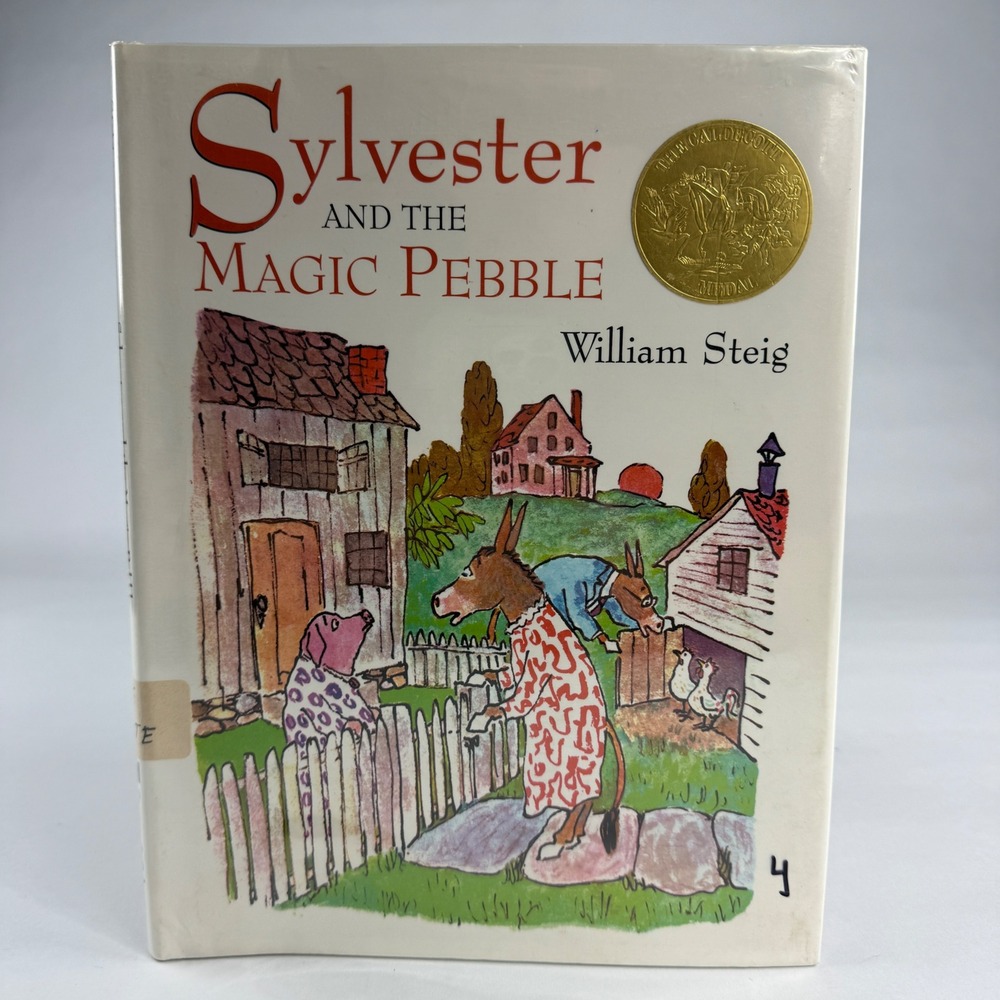 Sylvester and‎ the Magic Pebble William Steig Caldecott Medal Hardcover 1980